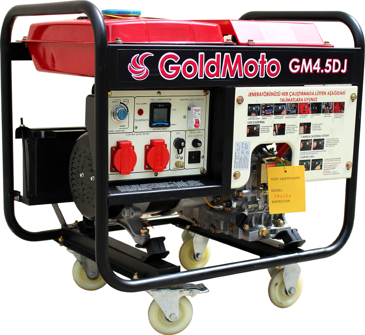 GoldMoto GM4.5DJ Dizel JeneratÃ¶r 4.5 kVA Monofaze MarÅŸlÄ±
